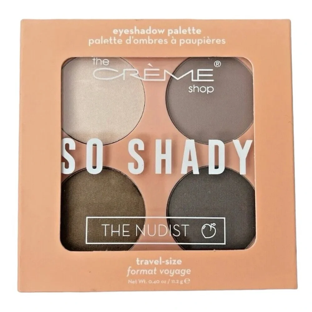 💎 The Crème Shop So Shady Eyeshadow Palette The Nudist New In Box